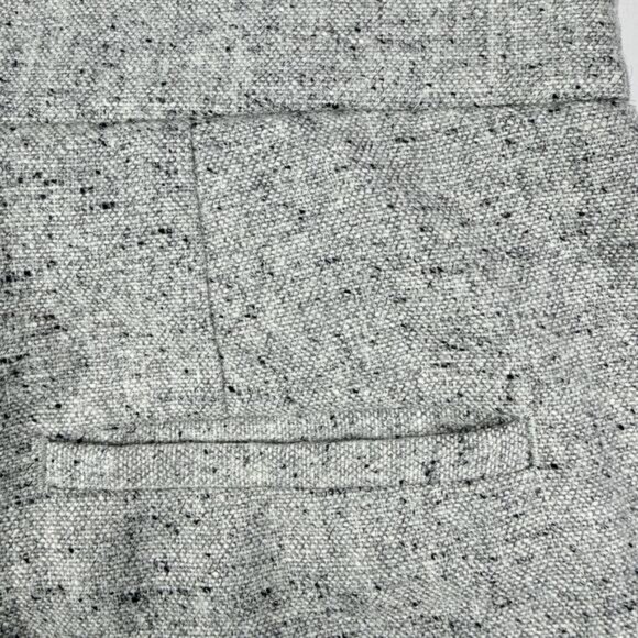 COS Wool Silk Blend High Rise Cropped Trousers  Size 2 Career Preppy - Picture 6 of 6